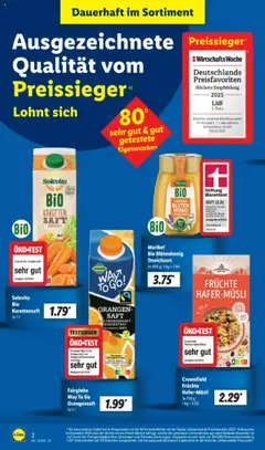 Lidl Prospekt 	 - gültig ab dem 25.08.2025 | Seite: 2