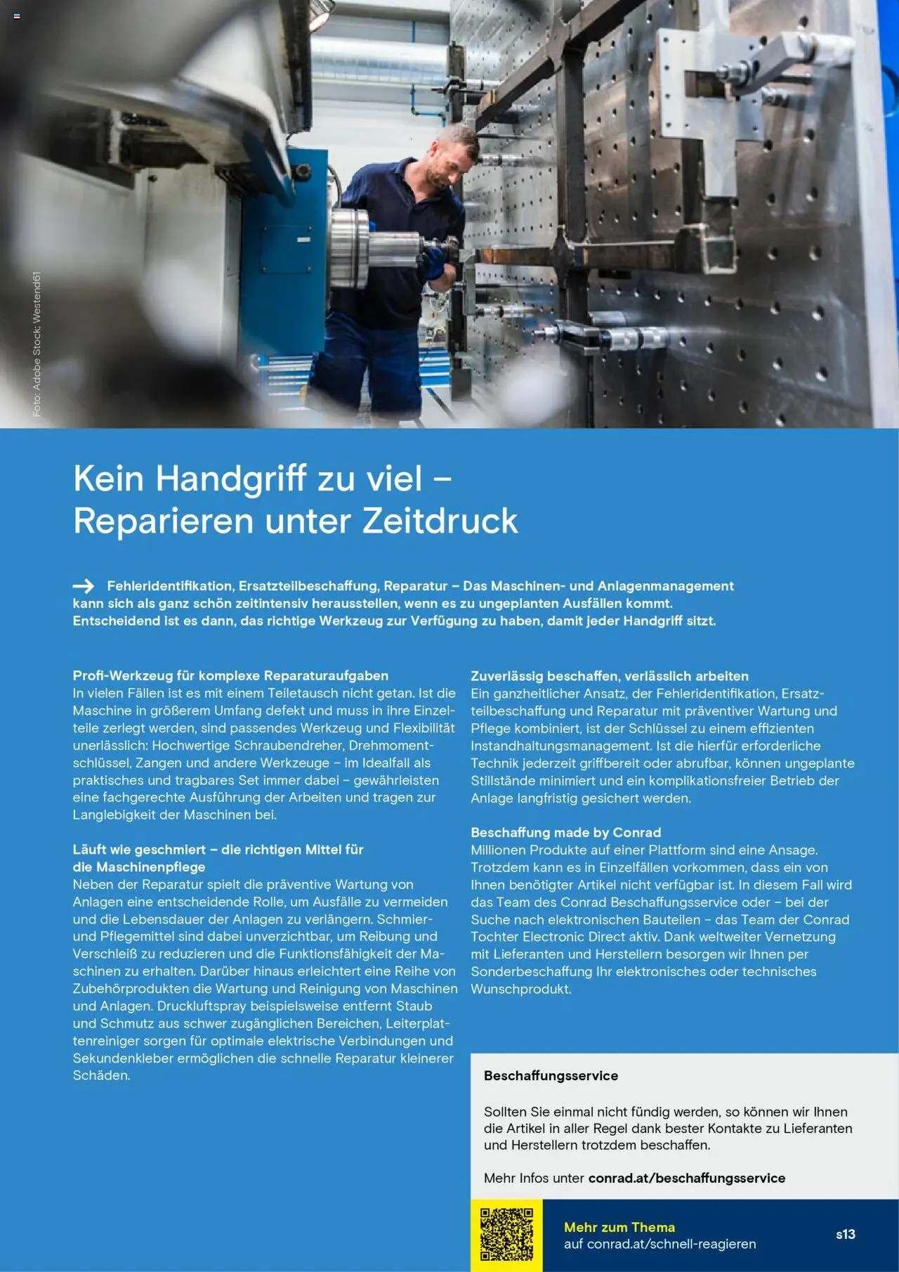Conrad Katalog ungeplanter Bedarf gültig ab 15.05.2025 | Seite: 13