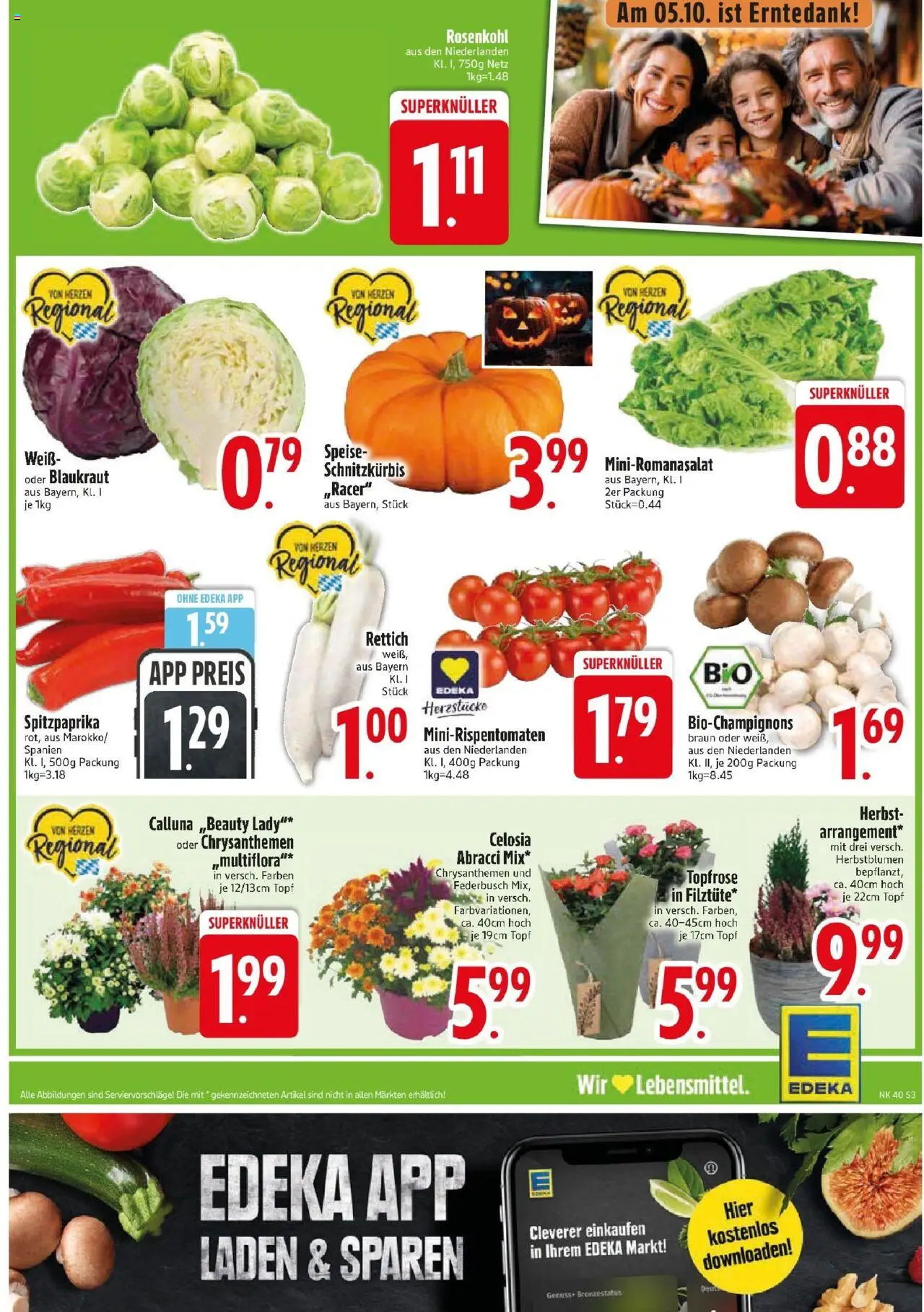 Edeka prospekt Markt Schwaben	 – gültig ab 28.09.2025 | Seite: 3