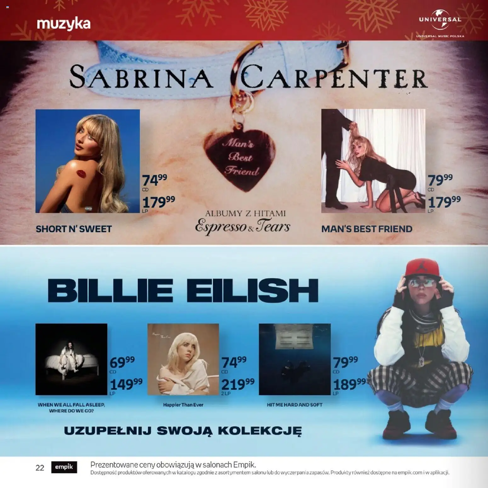 Empik promocje - Xmas Muzyka od 26.11.2025 | Strona: 22