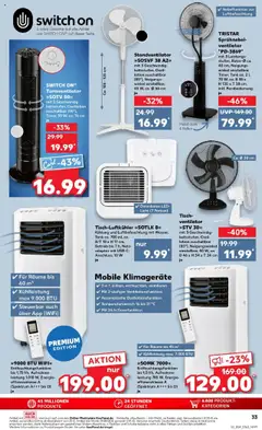 Kaufland prospekt Erkelenz	 - gültig ab dem 16.06.2025 | Seite: 48 | Produkte: Adapter, Ventilator, Tisch, Turmventilator