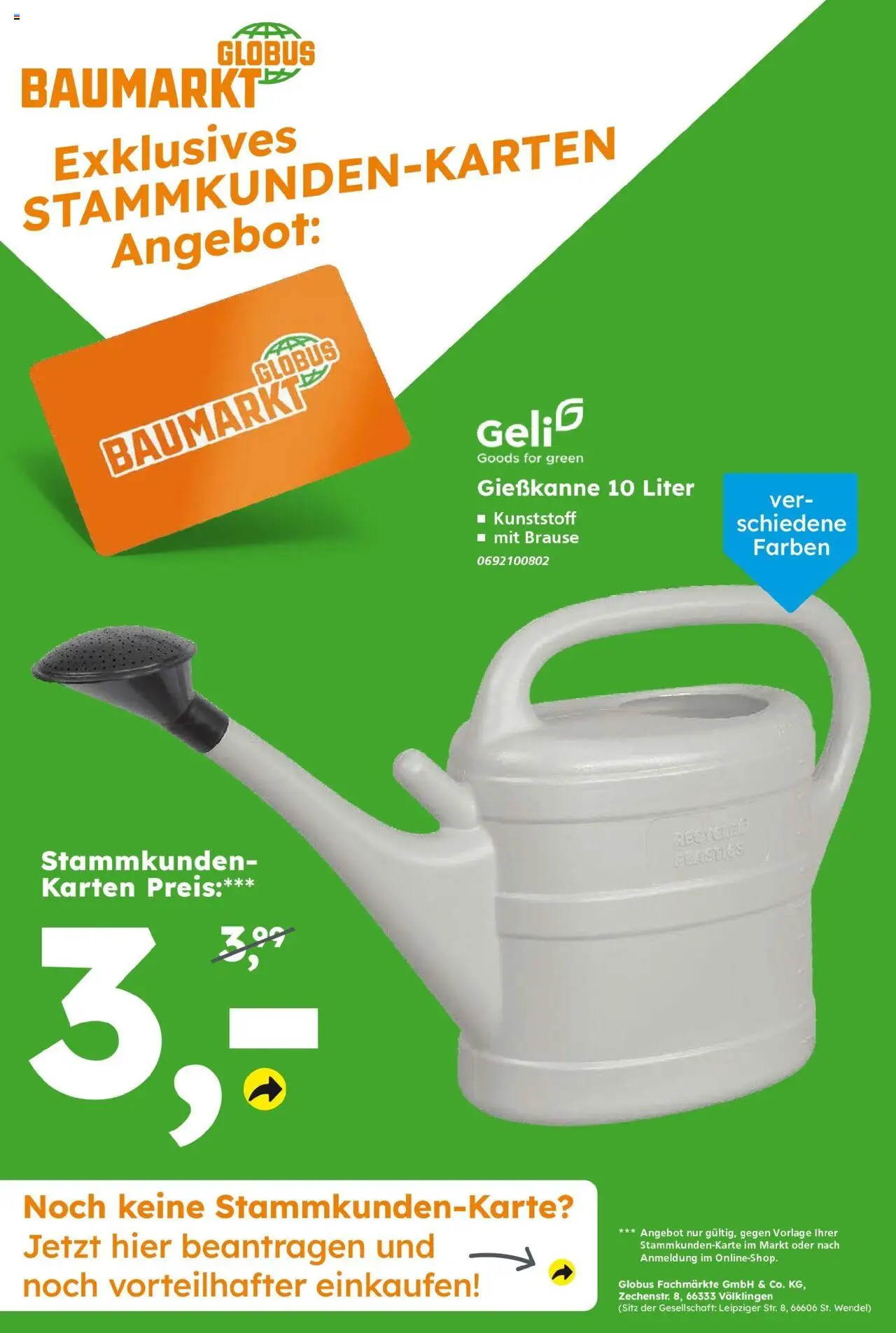 Globus Baumarkt prospekt Göttingen	 - gültig ab dem 10.06.2025 | Seite: 16