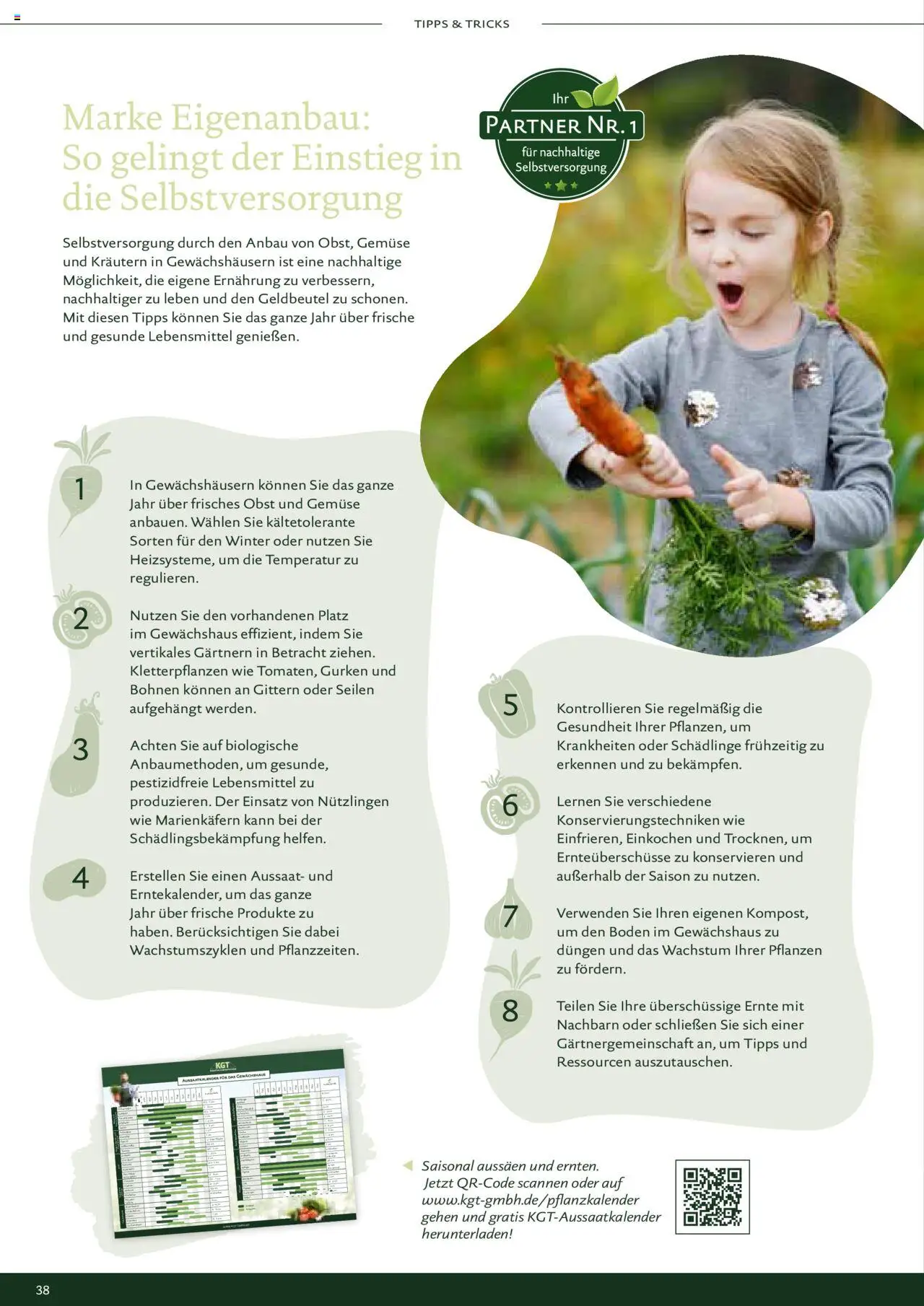 Dehner KGT – Kreative Gartentechnik gültig ab 04.02.2025 | Seite: 38 | Produkte: Gurken, Gemüse, Obst