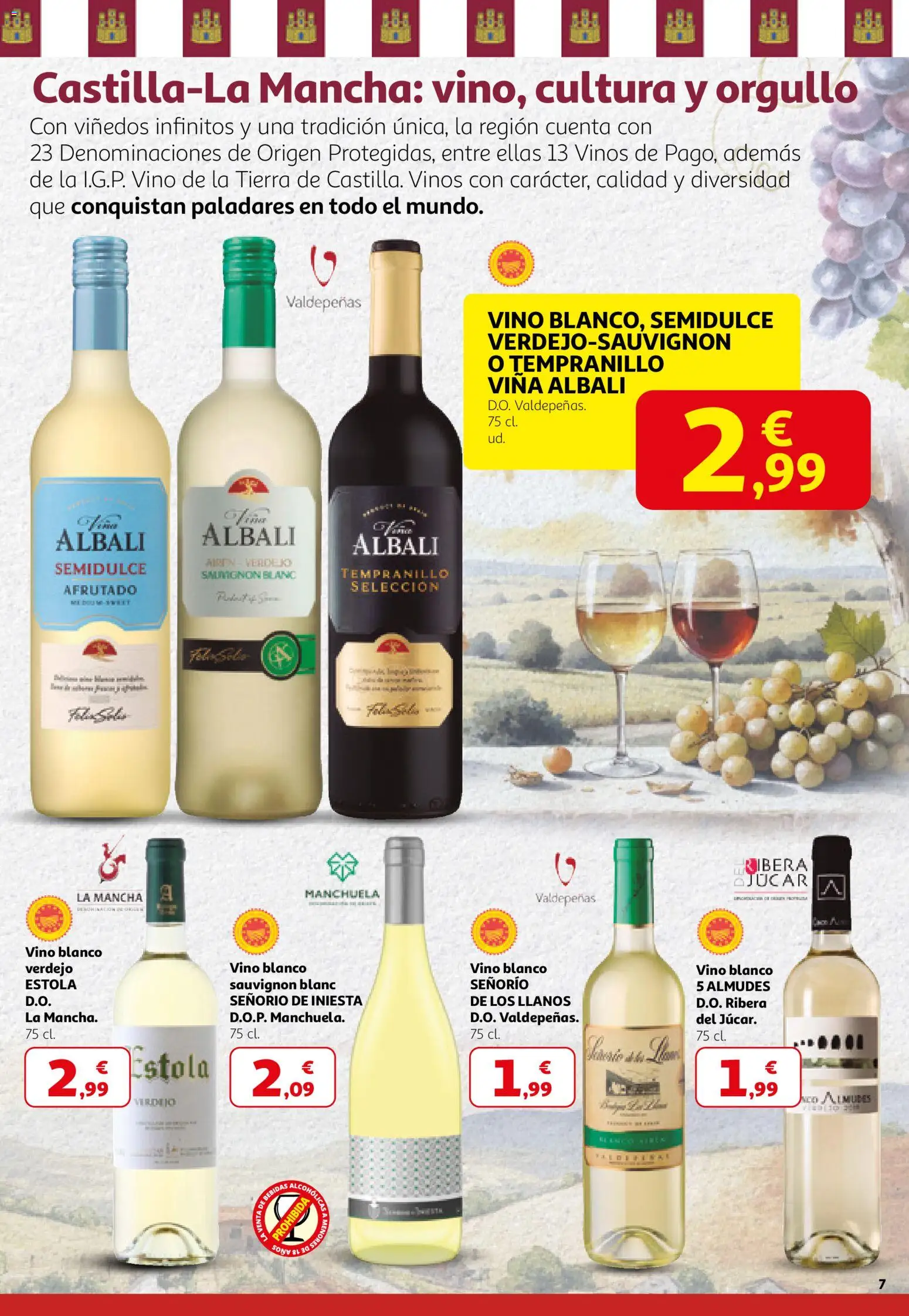 Alcampo - Campo y Alma Nacional 2026 │ válido desde el 26.02.2026 | Página: 7 | Productos: Vino