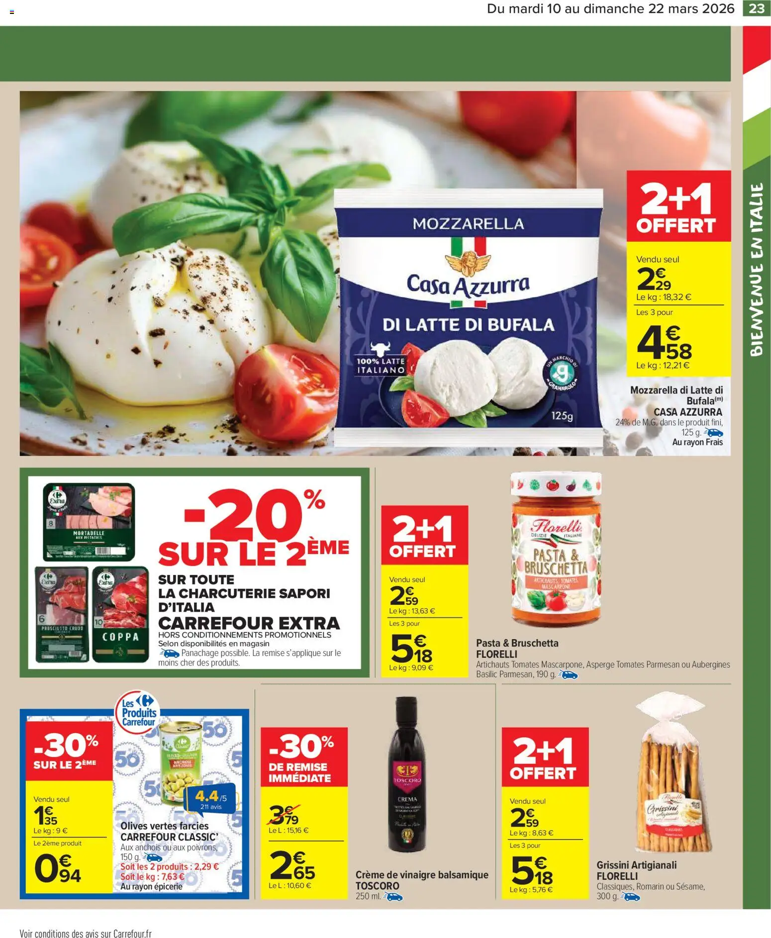 {H1} | Page: 25 | Produits: Asperge, Anchois, Tomates, Crème