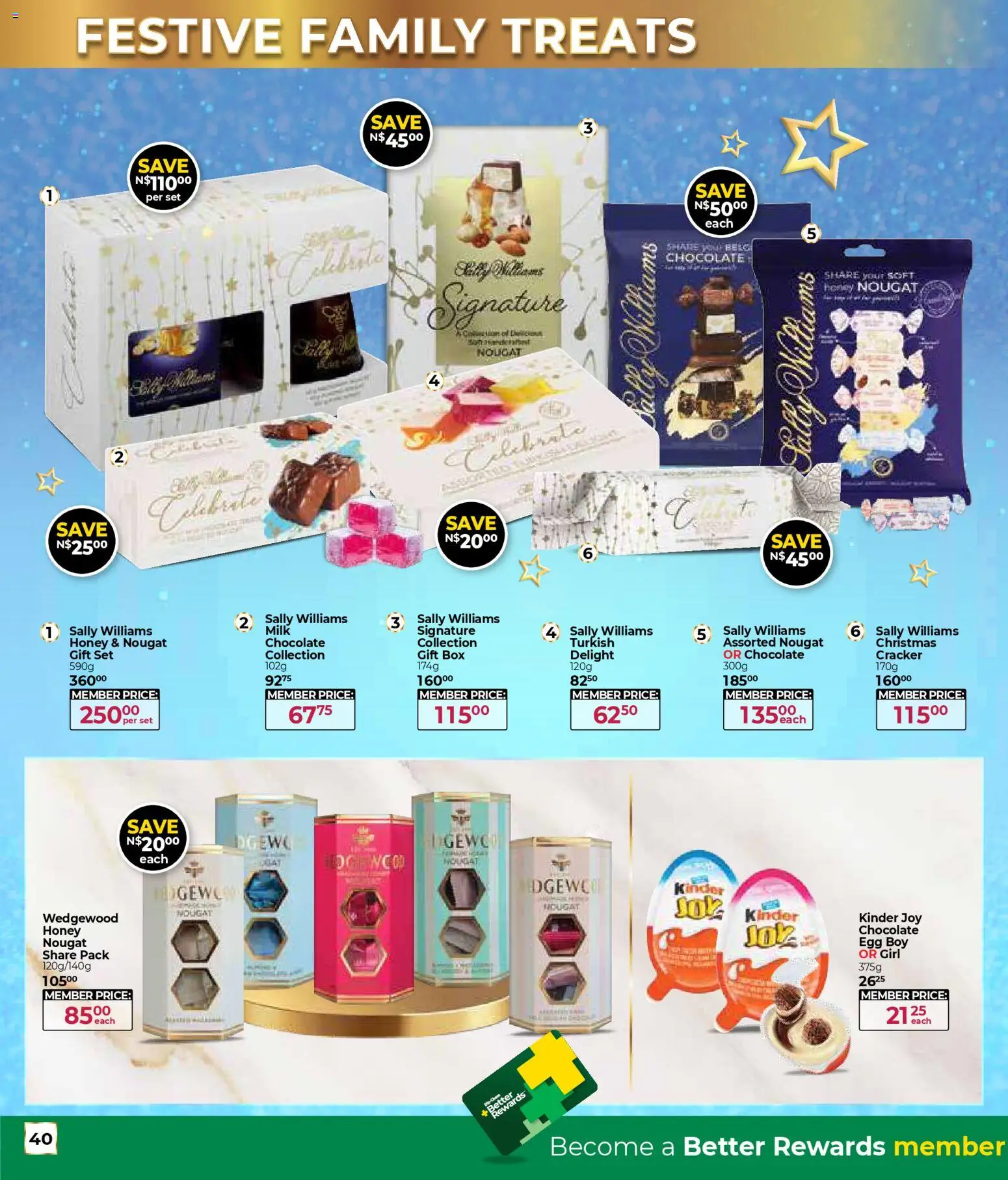 New Dis-Chem catalogue – valid from 29.10.2025 | Page: 40 | Products: Box, Milk, Chocolate