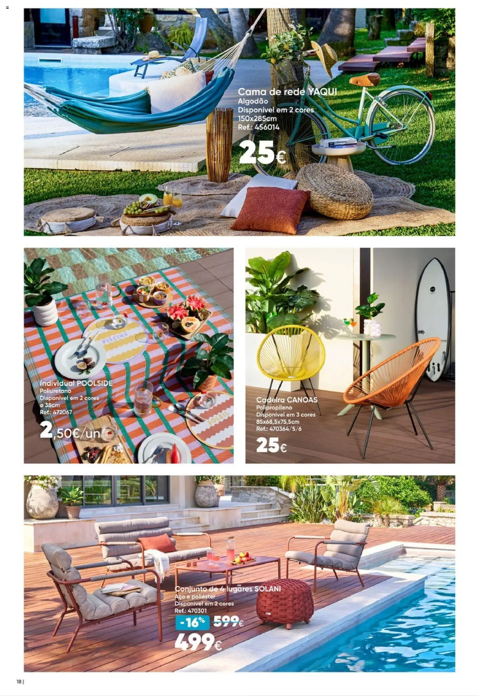 Hôma Catálogo │ válido de 10.04.2026 | Página: 18 | Produtos: Algodão, Cama, Cadeira