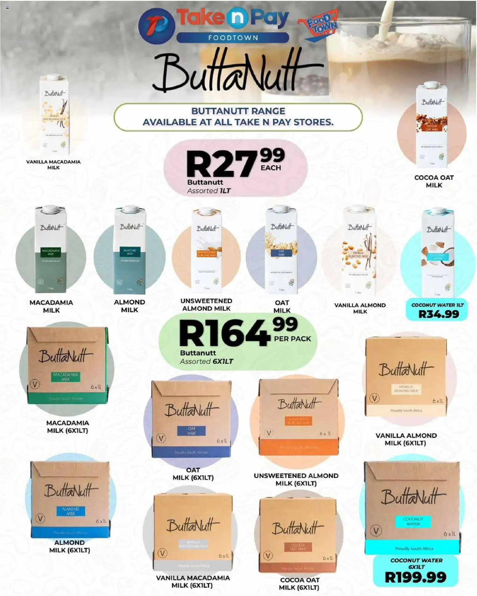 New Take n Pay catalogue – valid from 06.04.2026 | Page: 16 | Products: Milk, Water