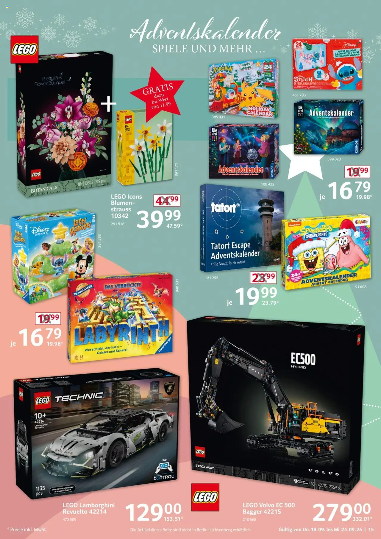 Selgros  Non Food – gültig ab 18.09.2025 | Seite: 15 | Produkte: Blumen