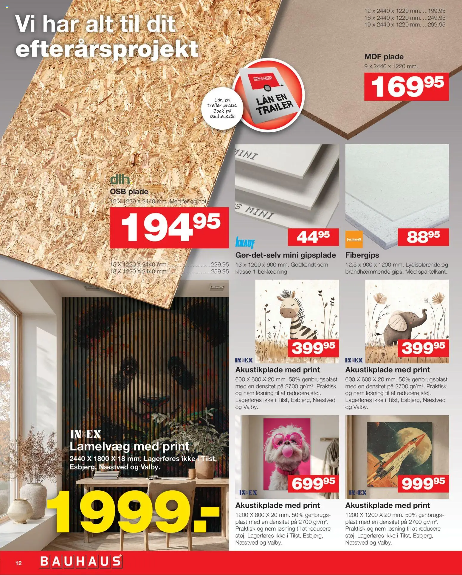 Bauhaus tilbudsavis – gyldig fra 31.10.2025 | Side: 12 | Produkter: Søm