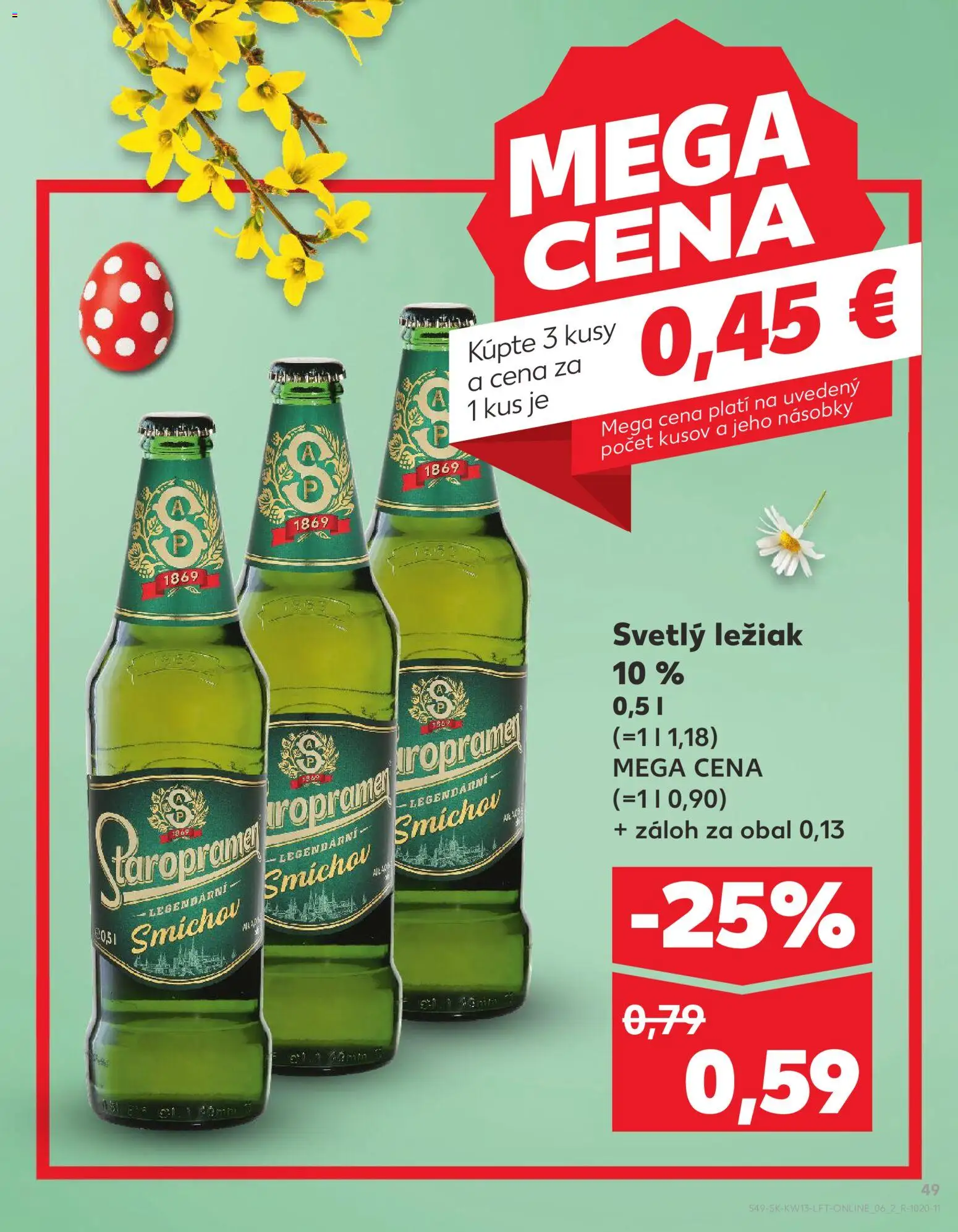 Kaufland SK akciós ujság - amely érvényes a következő dátumtól: 26.03.2026 | Oldal: 49