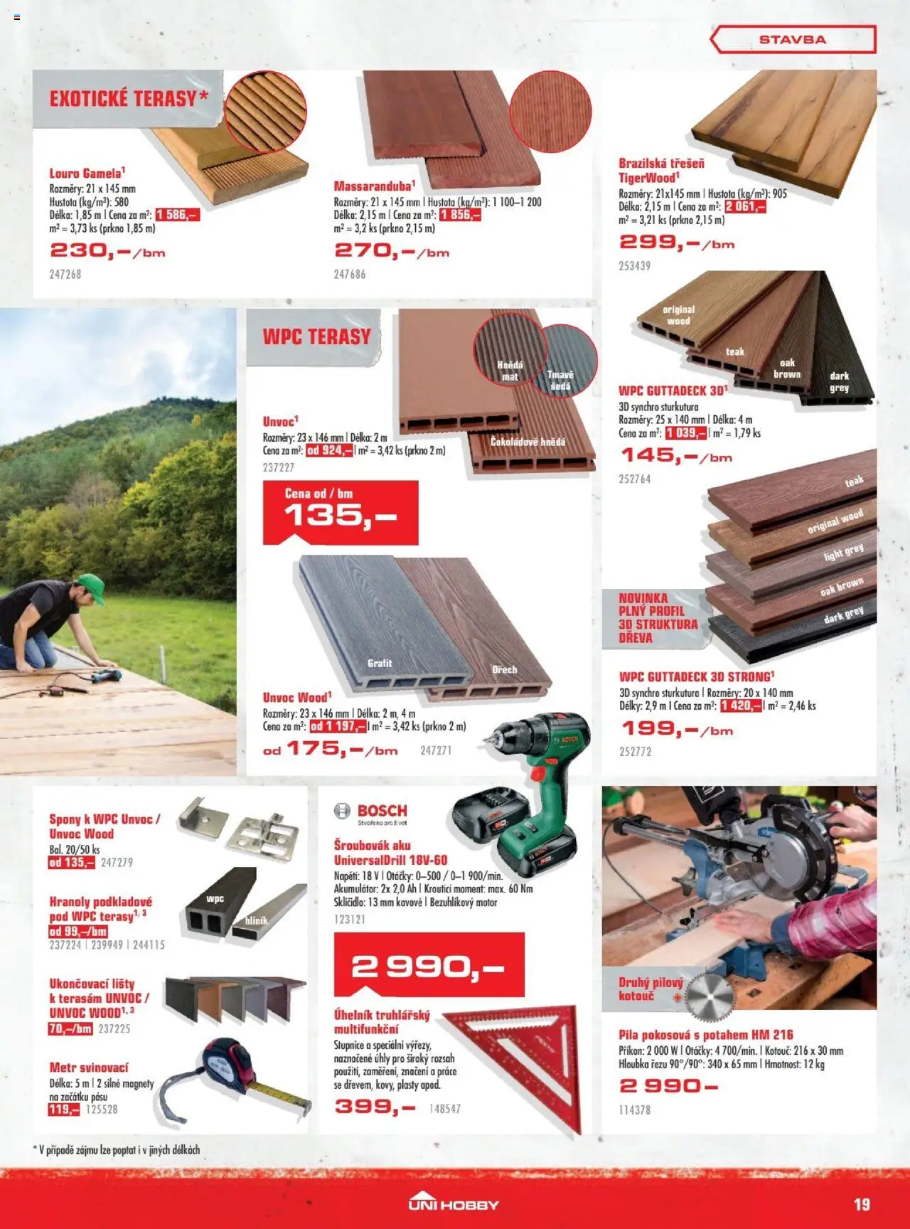 Uni Hobby leták od 28.05.2025 | Strana: 19 | Produkty: Šroubovák, Pila