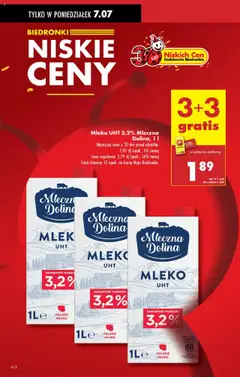 Biedronka gazetka od 07.07.2025 | Strona: 2 | Produkty: Szklanka, Karta, Mleko