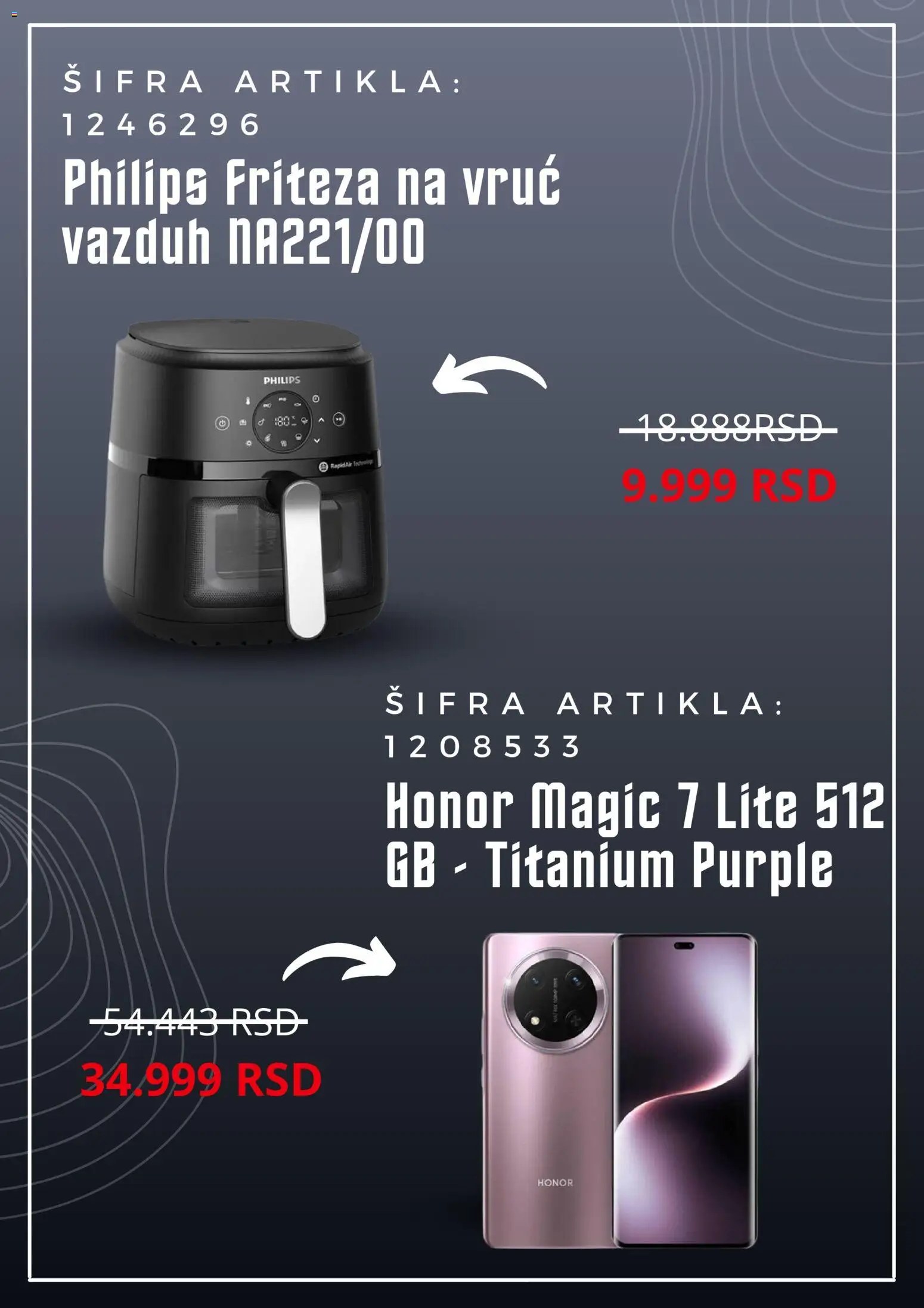 Tehnomanija katalog - važi od 12.11.2025 | Strana: 3 | Proizvode: Friteza