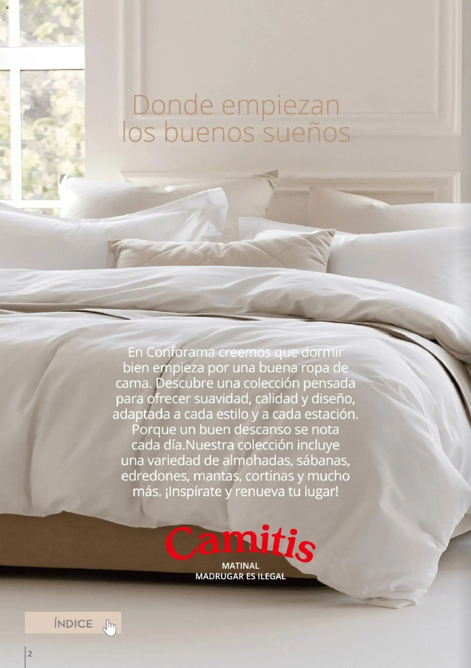 Conforama - Guía de textil 2026 │ válido desde el 05.02.2026 | Página: 2 | Productos: Ropa