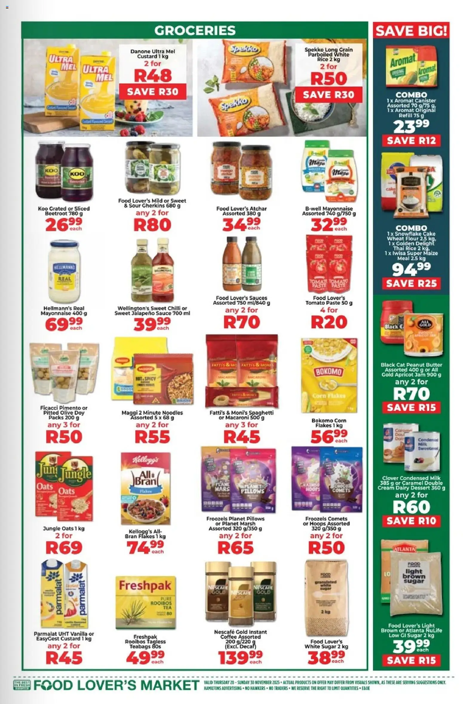 New Food Lover's Market catalogue – valid from 20.11.2025 | Page: 17 | Products: Corn, Sauces, Mayonnaise, Sugar