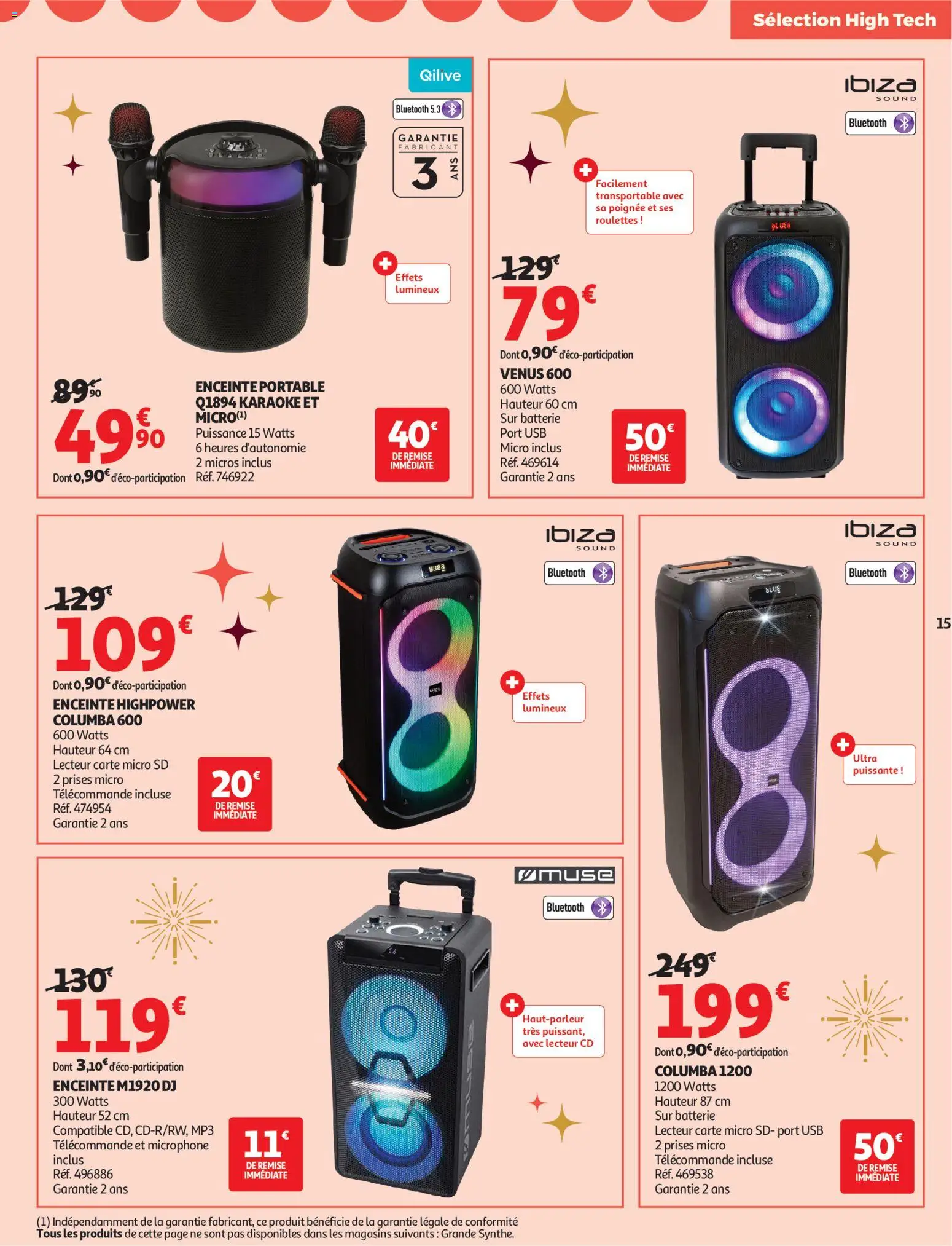 {H1} | Page: 15 | Produits: MP3, Prises, Batterie, Portable