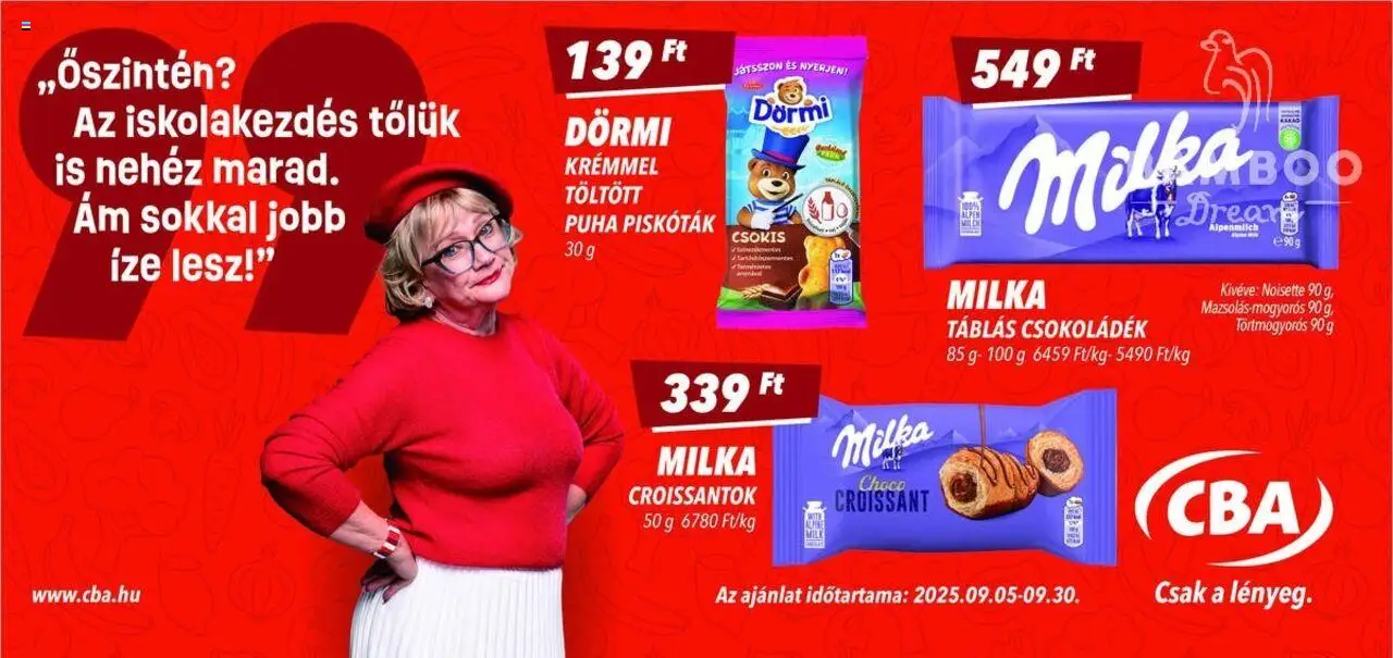 CBA akciós ujság - amely érvényes a következő dátumtól: 05.09.2025 | Oldal: 2 | Termékek: Croissant