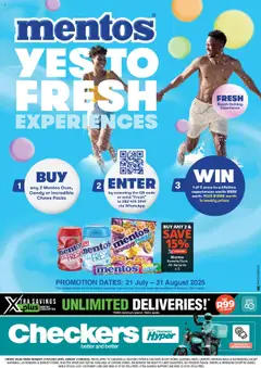 Preview of Checkers specials valid from 21.07.2025