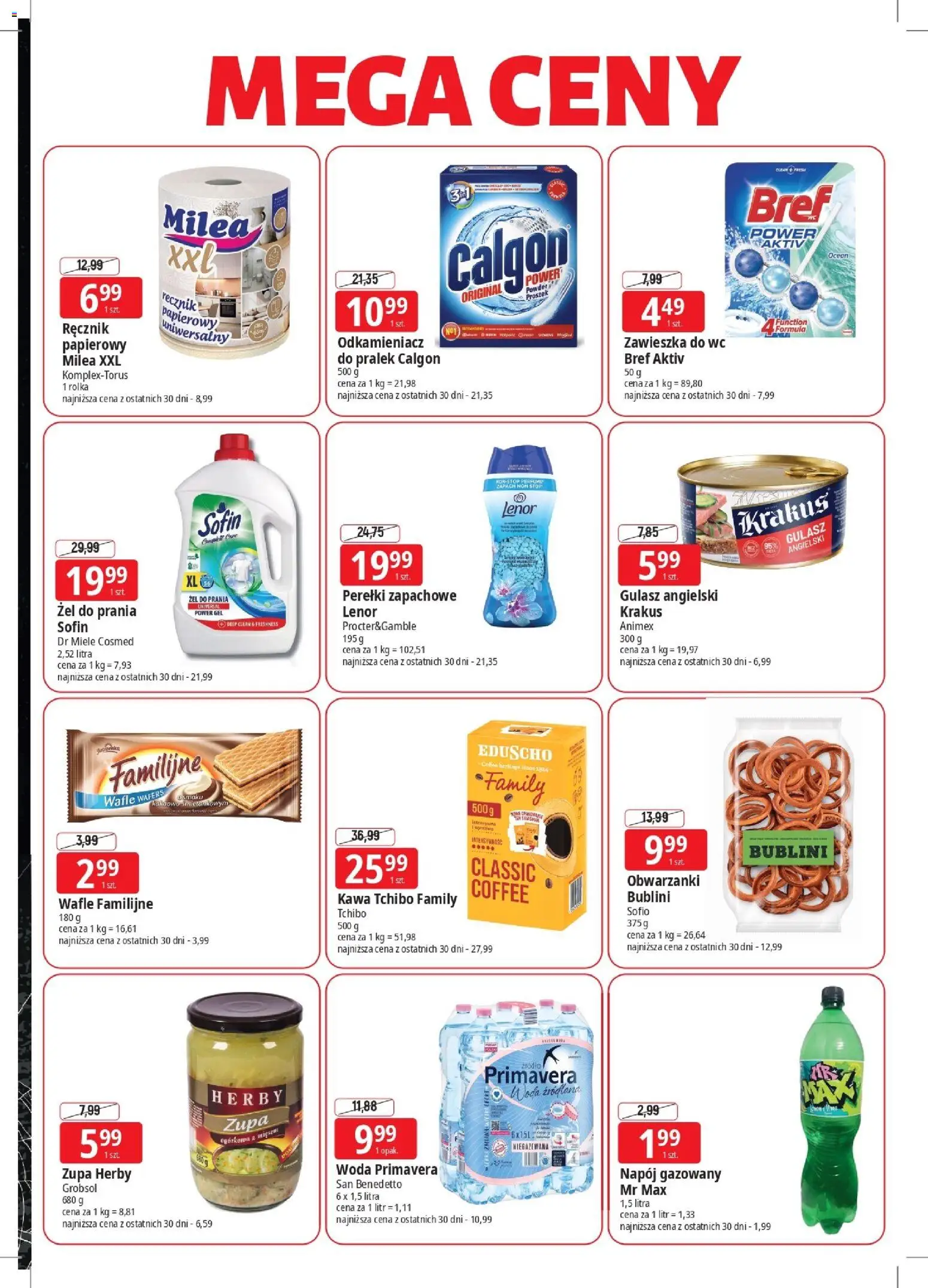 E.Leclerc Gazetka - Elbląg od 27.10.2025 | Strona: 3 | Produkty: Wafle, Gulasz angielski, Zupa, Gulasz