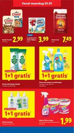 Dettol handzeep, *Actieprijs: 2 stuks €3.49 - Voorbeeld van een folder van Lidl, geldig van 05.01.2026 | Pagina: 15
