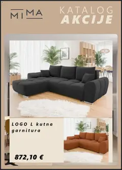Katalog Mima namještaj - Pregled kataloga iz trgovine Mima namještaj, vrijedi od 10.10.2025 | Stranica: 5 | Proizvodi: Kutna garnitura