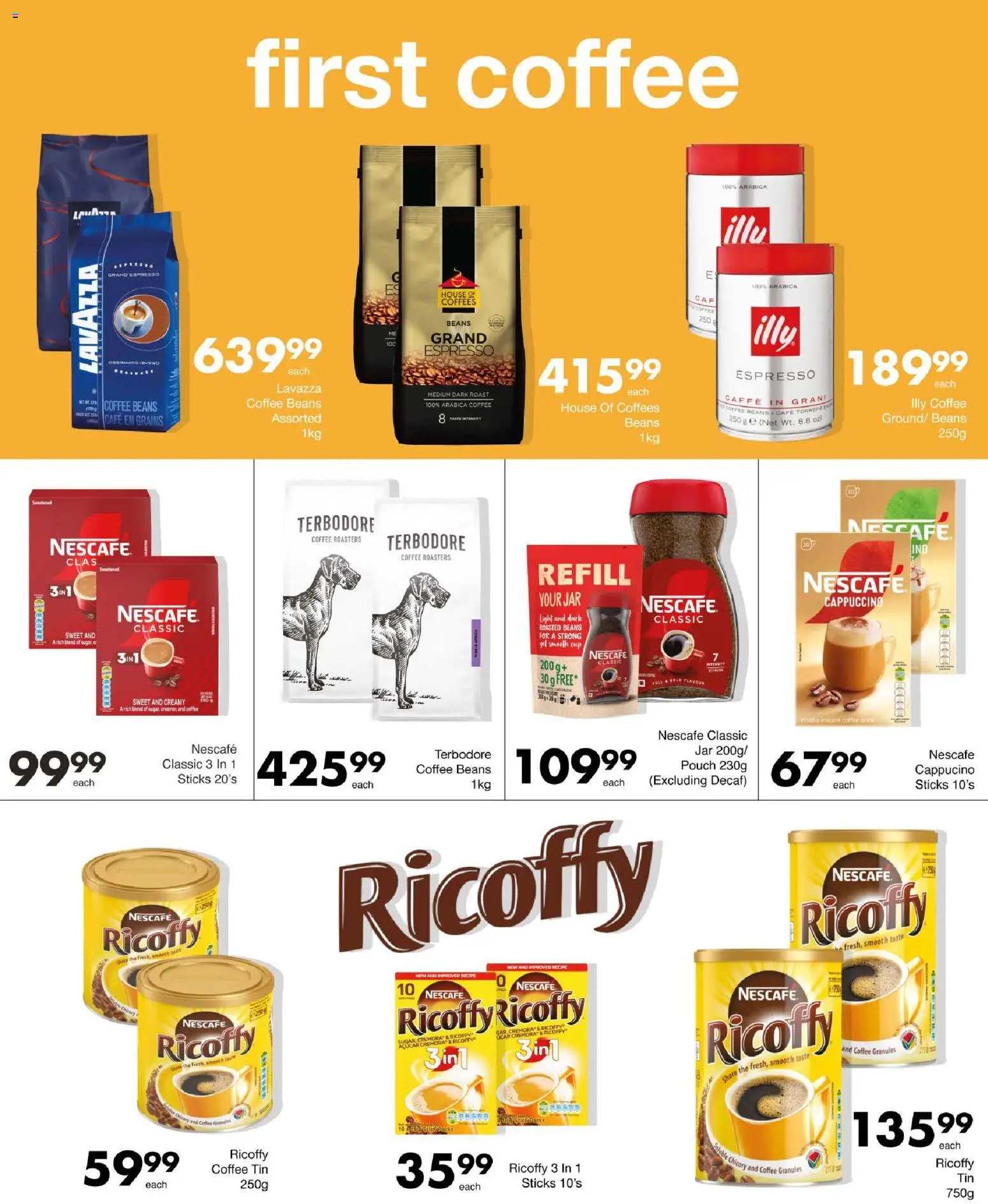 New Save catalogue – valid from 13.11.2025 | Page: 33 | Products: Beans, Light, Coffee, Estuche organizador de viaje