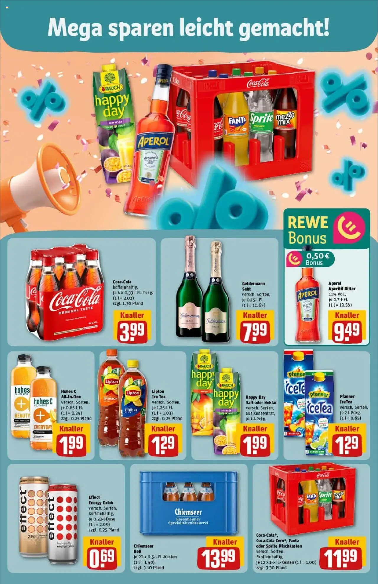 Rewe prospekt Hamburg 50 (Altona)	 – gültig ab 28.09.2025 | Seite: 8 | Produkte: Sprite, Energy, Zitrone, Saft
