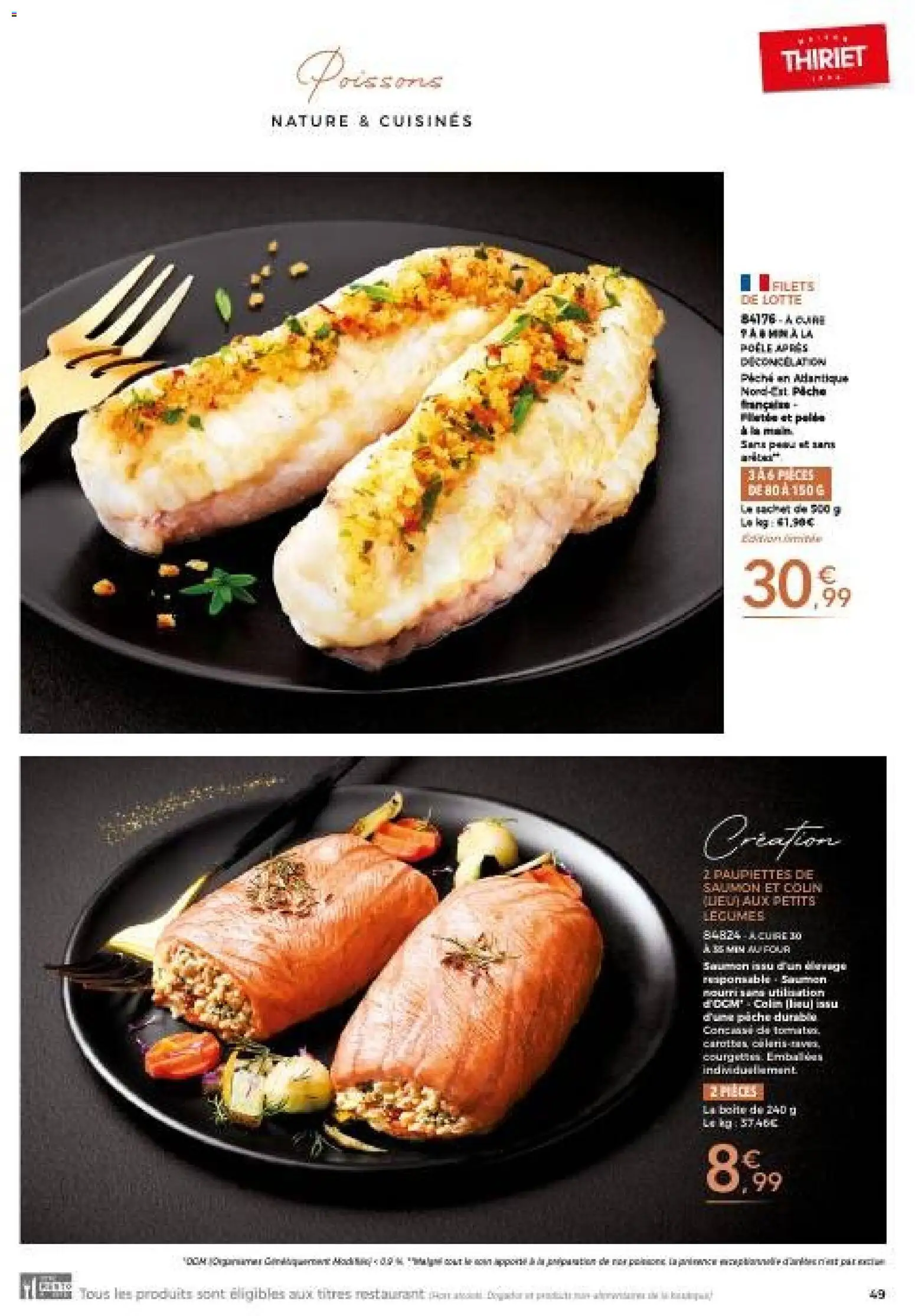 {H1} | Page: 49 | Produits: Poêle, Saumon