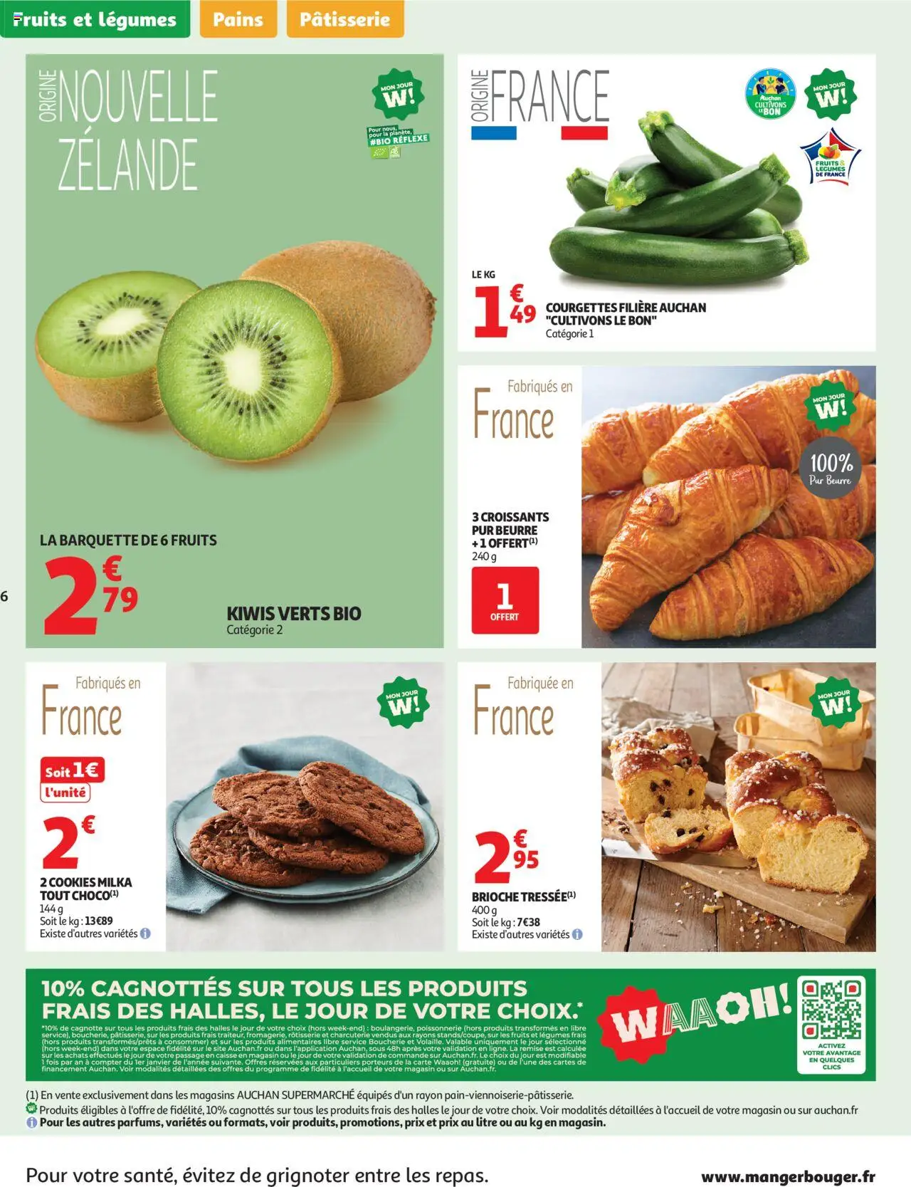  | Page: 6 | Produits: Poissonnerie, Cookies, Beurre