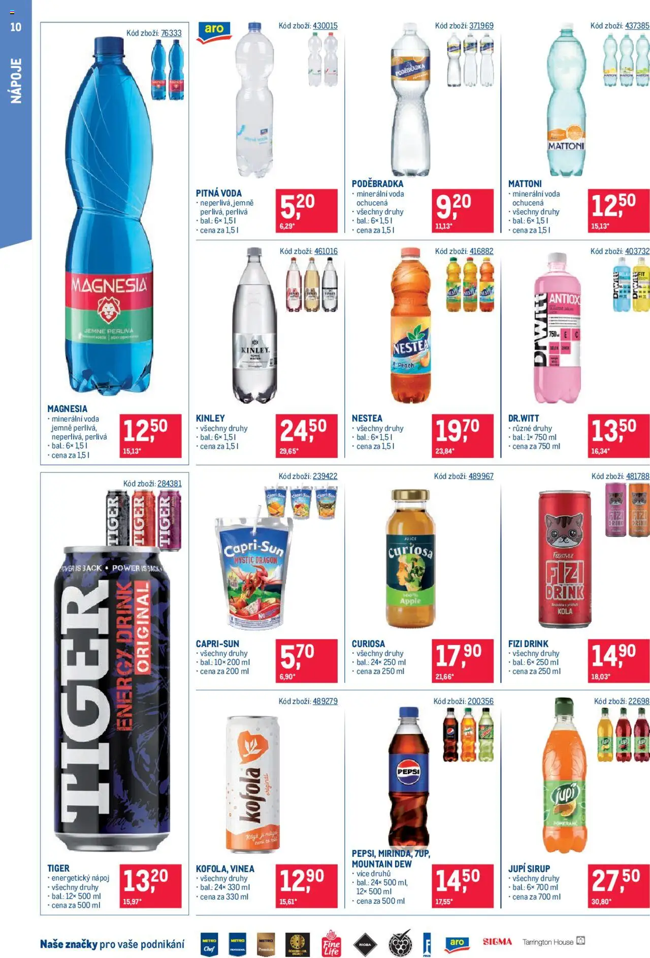Makro leták - Maloobchod od 04.06.2025 | Strana: 10 | Produkty: Drwitt, Energetický nápoj, Apple, Vinea