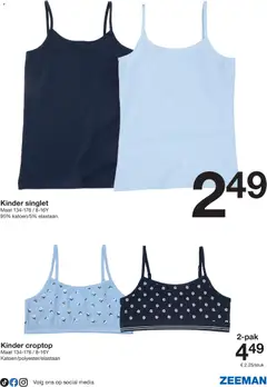 Zeeman - Folder - Voorbeeld van een folder van Zeeman, geldig van 27.12.2025 | Pagina: 25 | Producten: Kinder