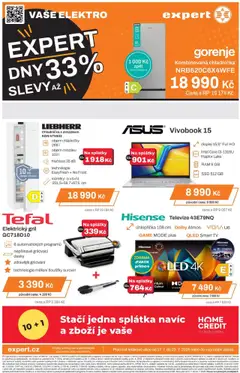 Náhled letáku Expert elektro leták od 17.07.2025