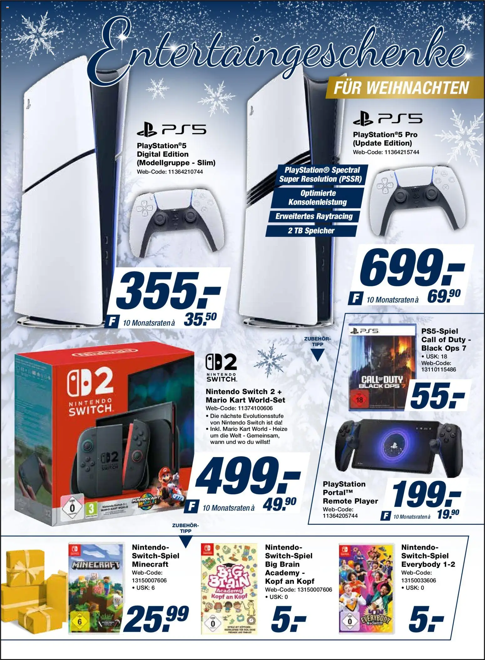 Expert Weihnachts sparen – gültig ab 13.12.2025 | Seite: 6 | Produkte: Playstation, Player