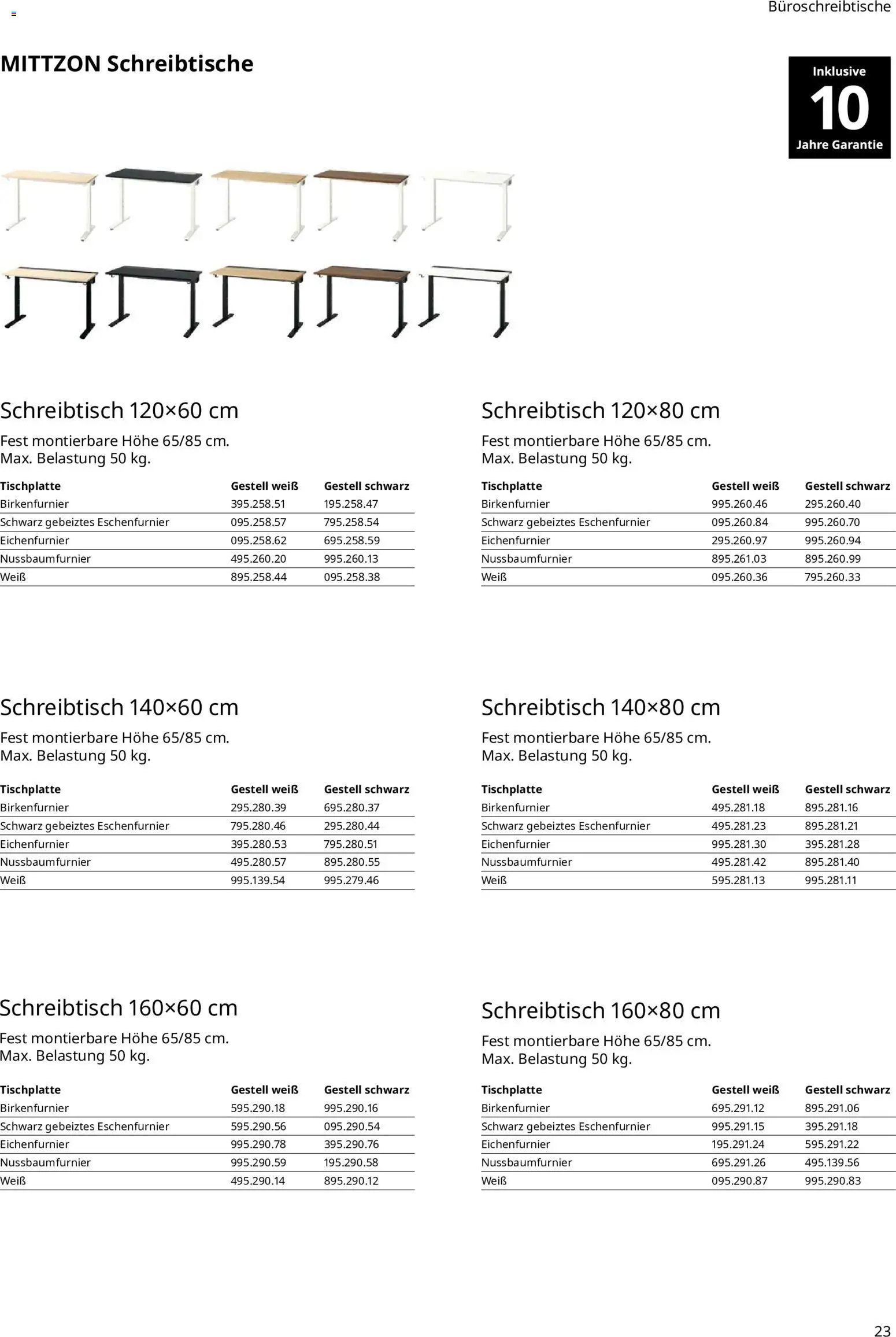 Ikea Büroeinrichtung – gültig ab 02.01.2026 | Seite: 23