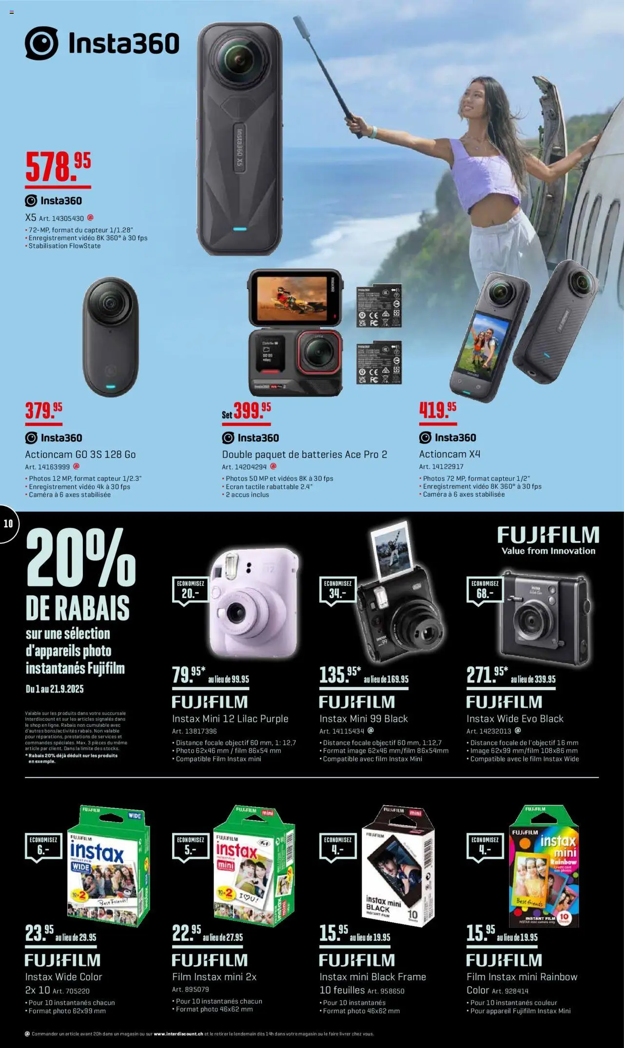 Interdiscount Aktionen Brand Love FR – gültig ab 08.09.2025 | Seite: 10 | Produkte: Video