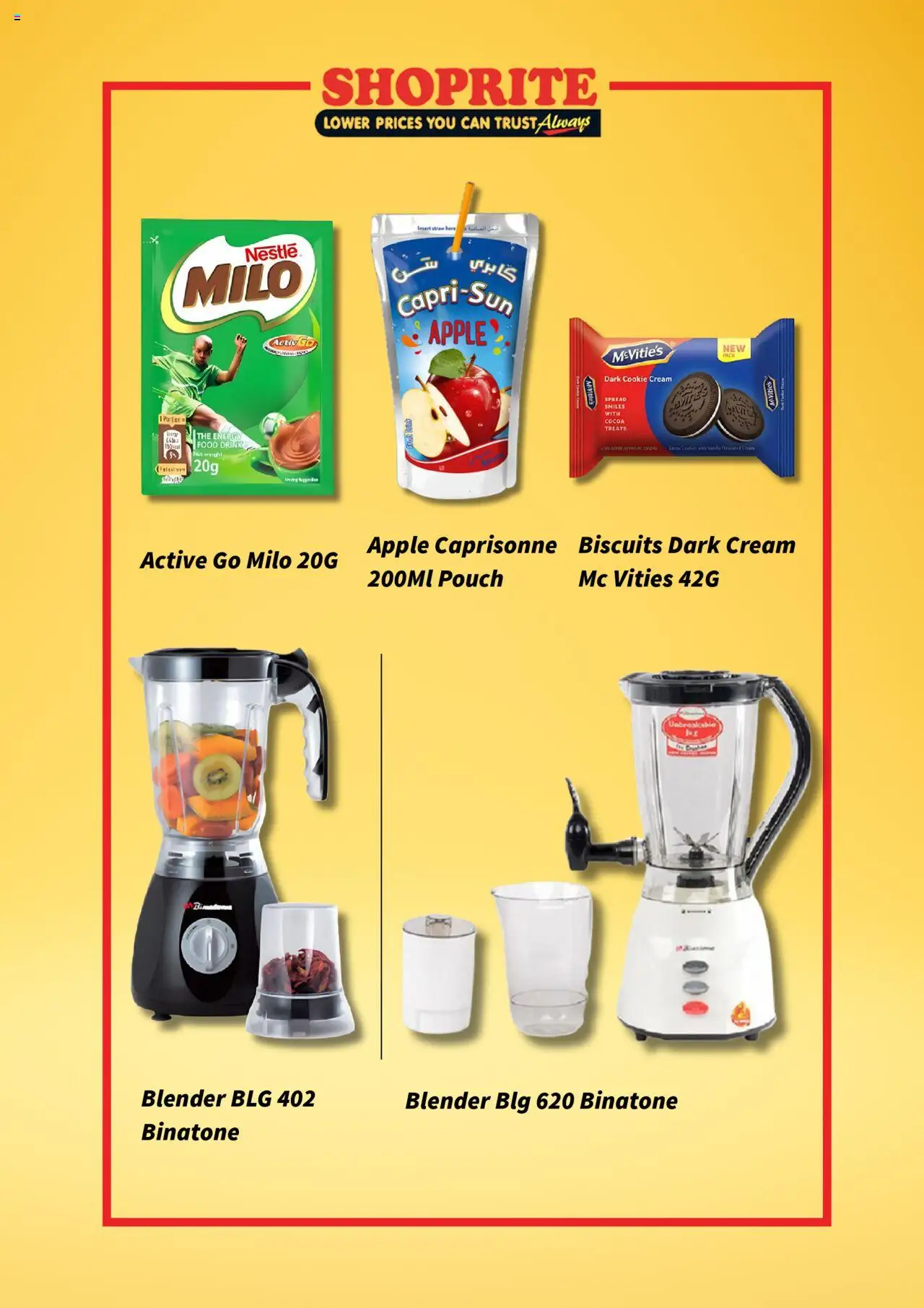 Shoprite Catalogue valid from 15.09.2025 | Page: 3 | Products: Biscuits, Čvarci, Cream