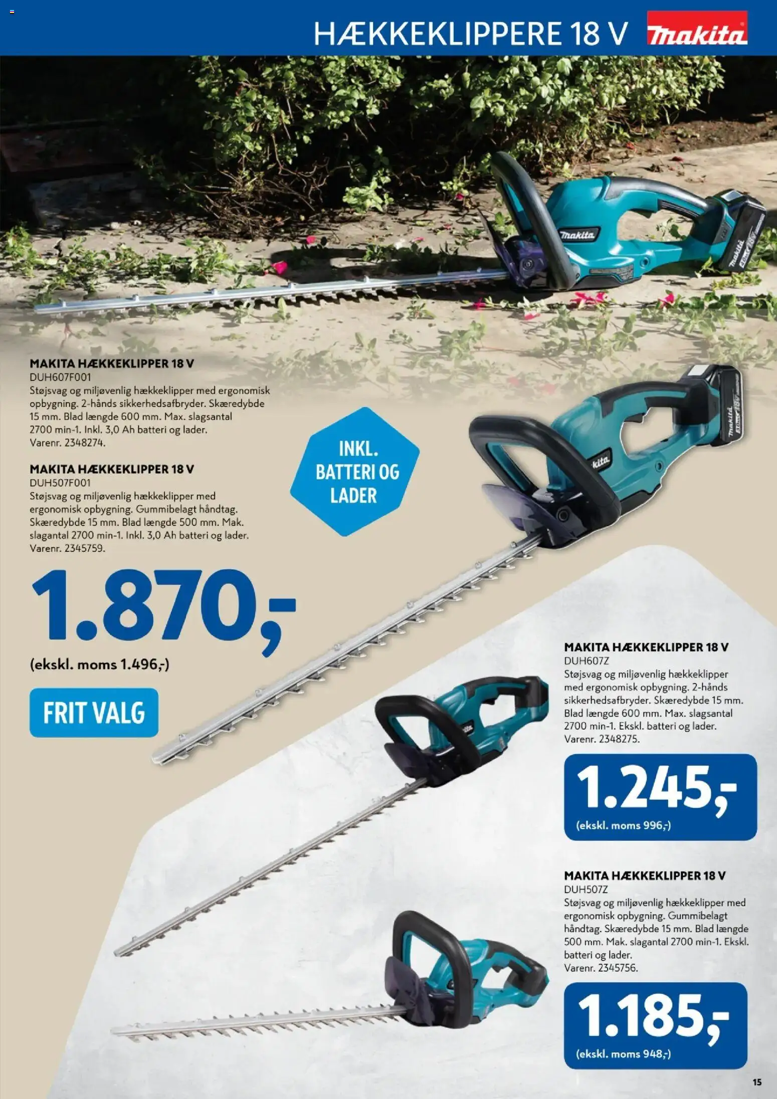 Davidsen tilbudsavis – gyldig fra 08.04.2025 | Side: 15 | Produkter: Batteri