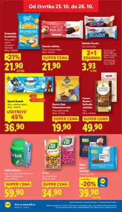 Náhled letáku Ferrero Rocher / Raffaello čokoláda, 90 g od 23.10.2025 | Strana: 22