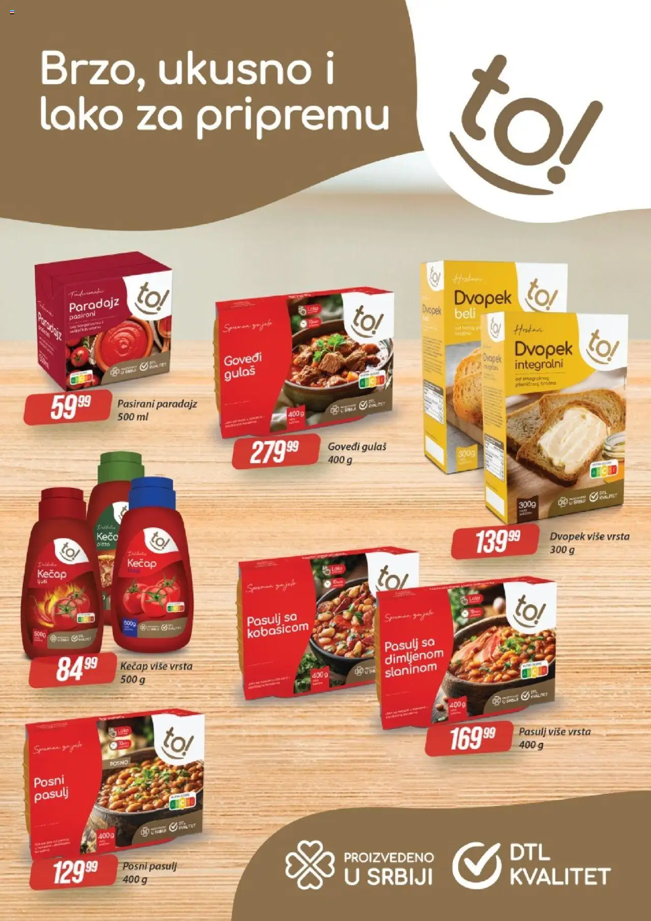 Tekijanka katalog - važi od 13.08.2025 | Strana: 2 | Proizvode: Kečap, Pasulj, Pasirani paradajz, Paradajz