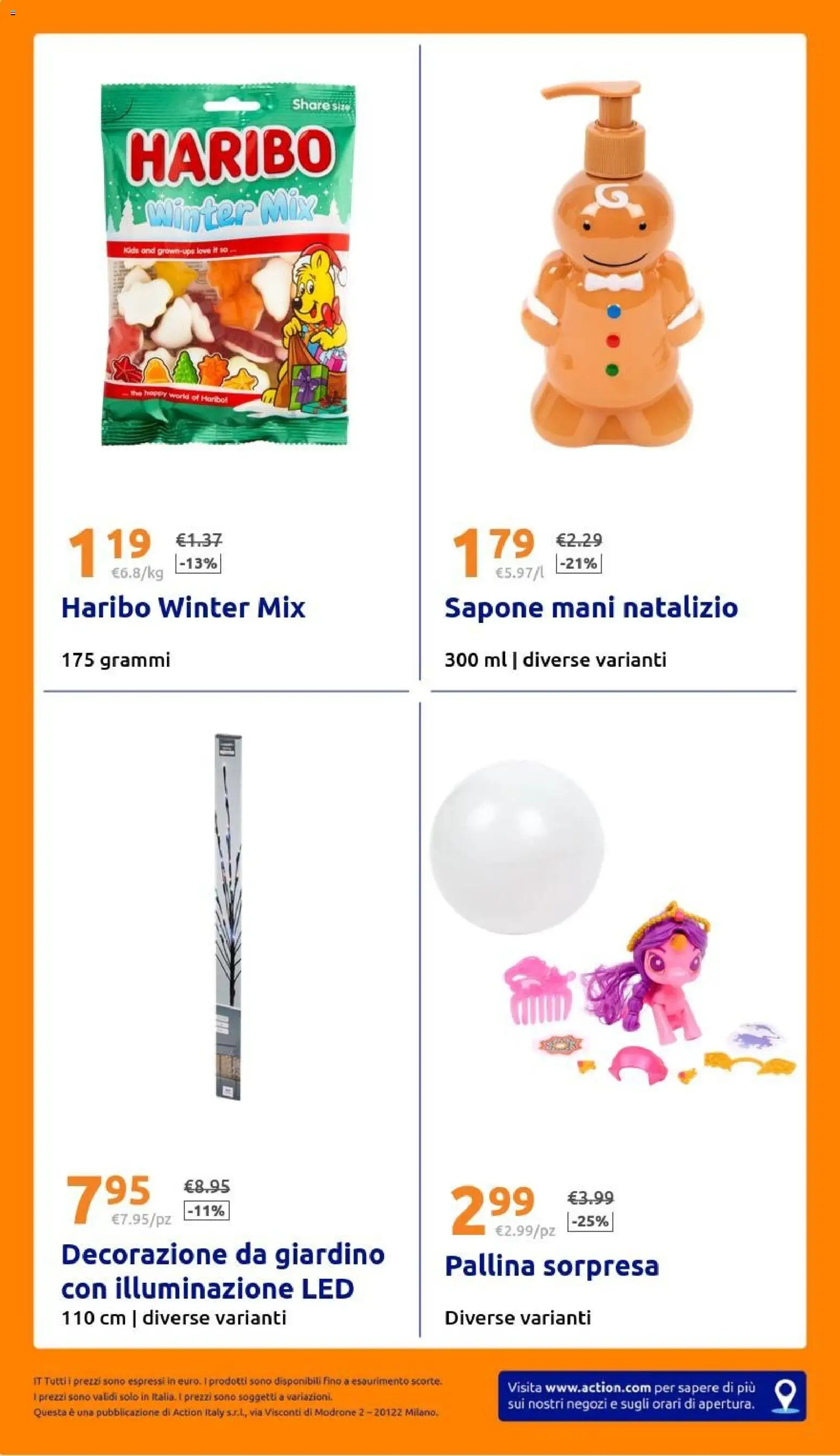 Volantino Action del 19.11.2025 | Pagina: 30 | Prodotti: Sapone, The