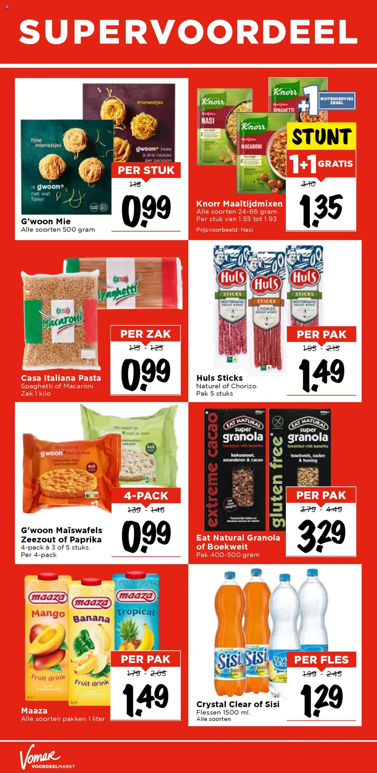  | Pagina: 23 | Producten: Fagyasztott gyümölcs, Fles, Macaroni, Zak