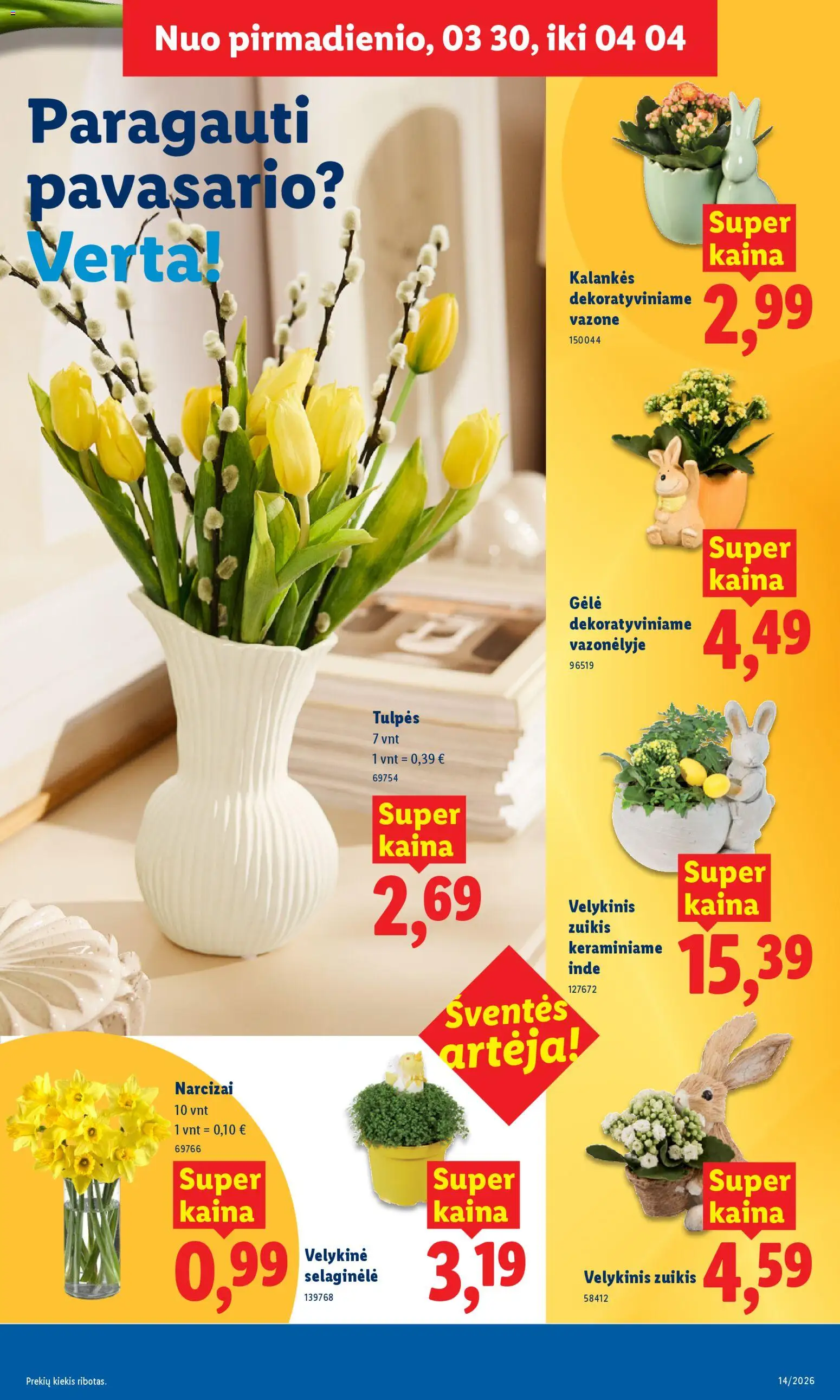 LIDL akcijos nuo 30.03.2026 | Puslapis: 13