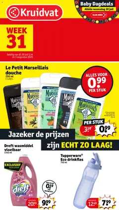 Kruidvat folder week 31 - Voorbeeld van een folder van Kruidvat, geldig van 28.07.2025