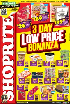 Shoprite specials catalogue – valid from 21.11.2025