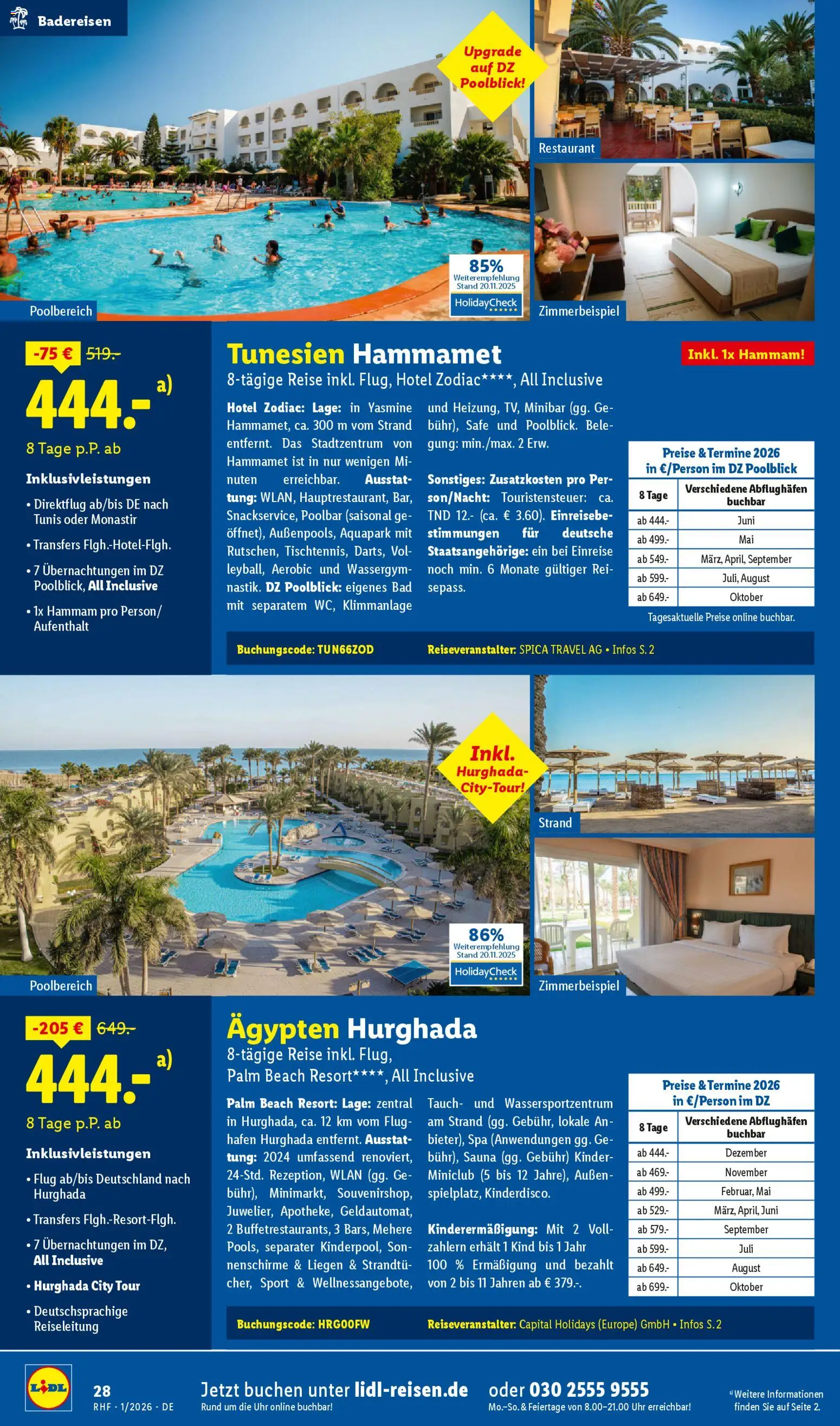 Lidl Reisen Prospekt 	 – gültig ab 29.12.2025 | Seite: 28 | Produkte: Bad, Uhr