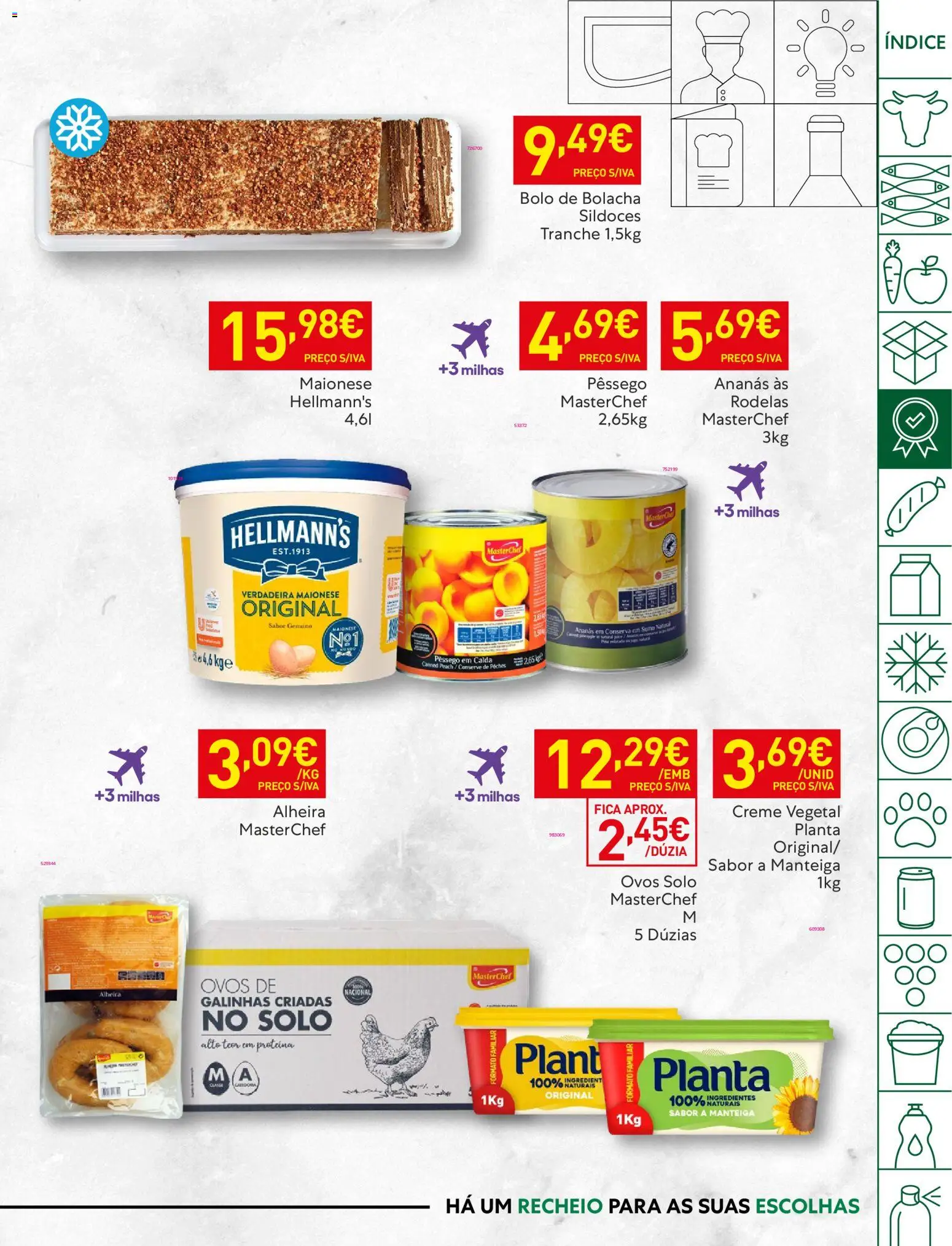 Recheio folheto │ válido de 11.11.2025 | Página: 9 | Produtos: Bolo, Creme, Alheira, Proteina