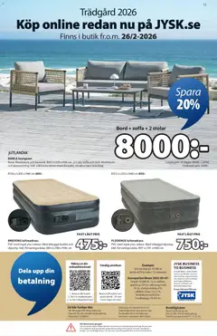 JYSK - erbjudanden - Förhandsvisning av reklamblad från butik JYSK aktuell från 02.02.2026 | Sida: 16