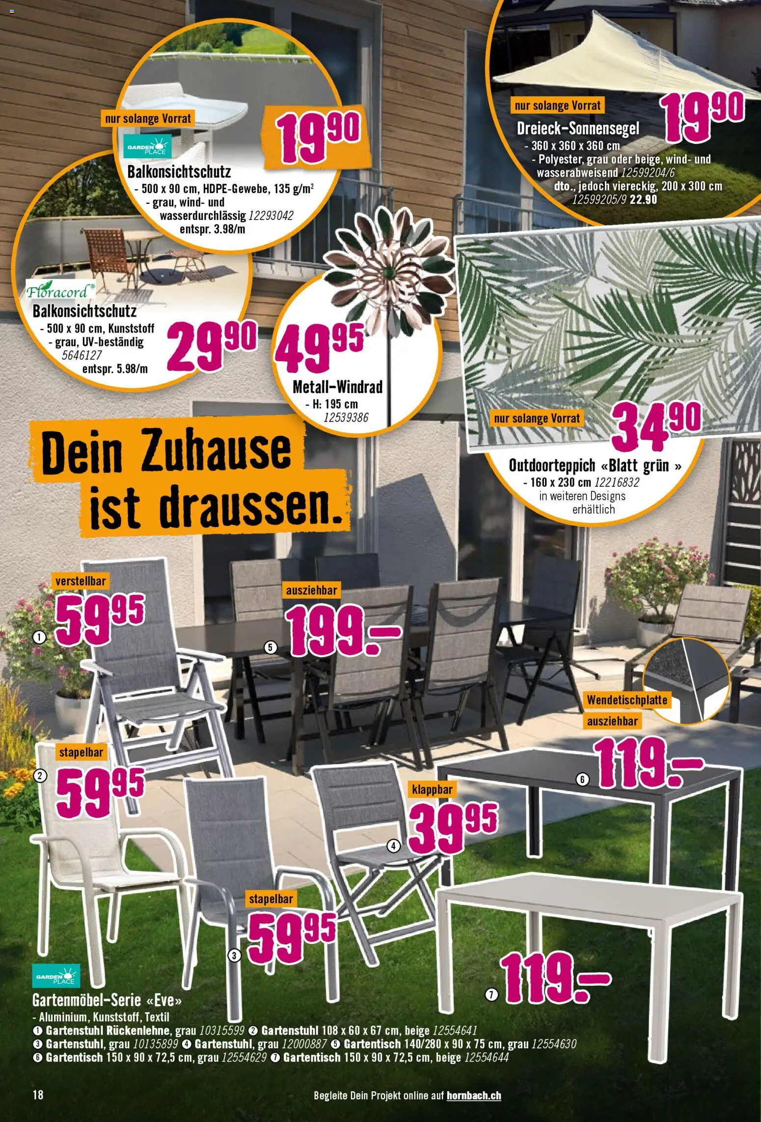 Hornbach aktionen – gültig ab 28.04.2026 | Seite: 18