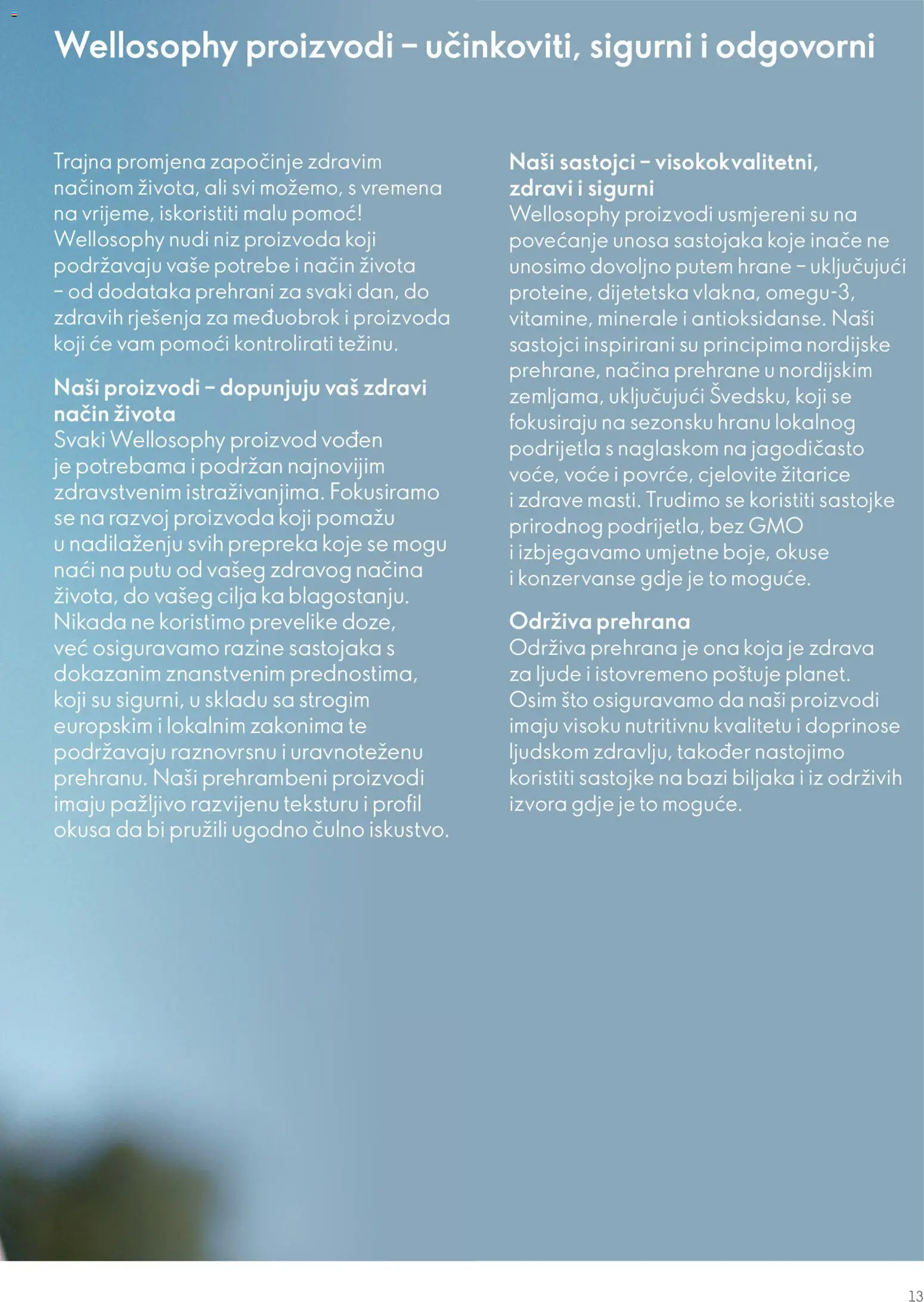 Oriflame katalog | vrijedi od 01.01.2026 | Stranica: 13 | Proizvodi: Žitarice, Voće